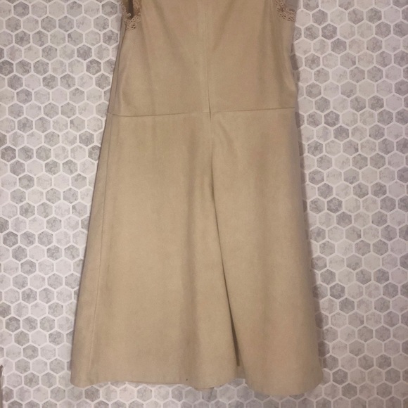 Francesca’s Taupe Suede Dress - Picture 4 of 8